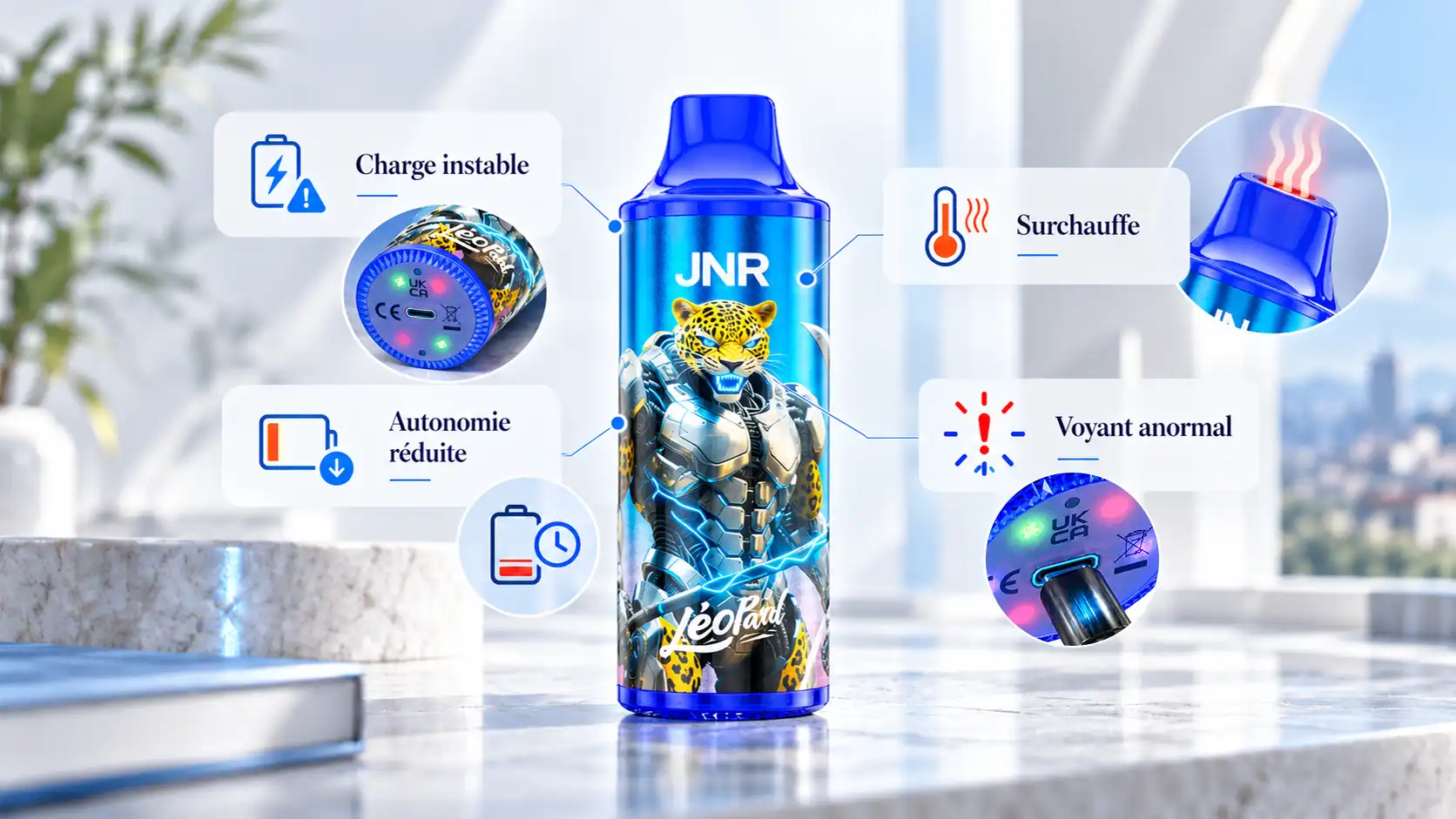 Signes indiquant qu&rsquo;une batterie JNR arrive en fin de vie